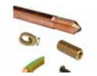 AARDINGSET INCL 2*1,5 STAAF 2*MOF SLAGBOUT 2* BEVESTIGINGSKLEM 3M KABEL 16MM²