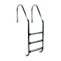 ZWEMBADTRAP RVS 316 PLUS 3-TREDEN